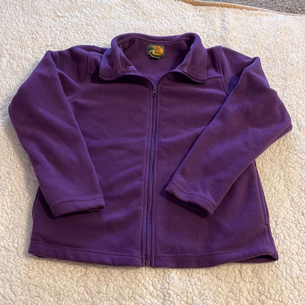 Bass pro shop 100% cotton zip up